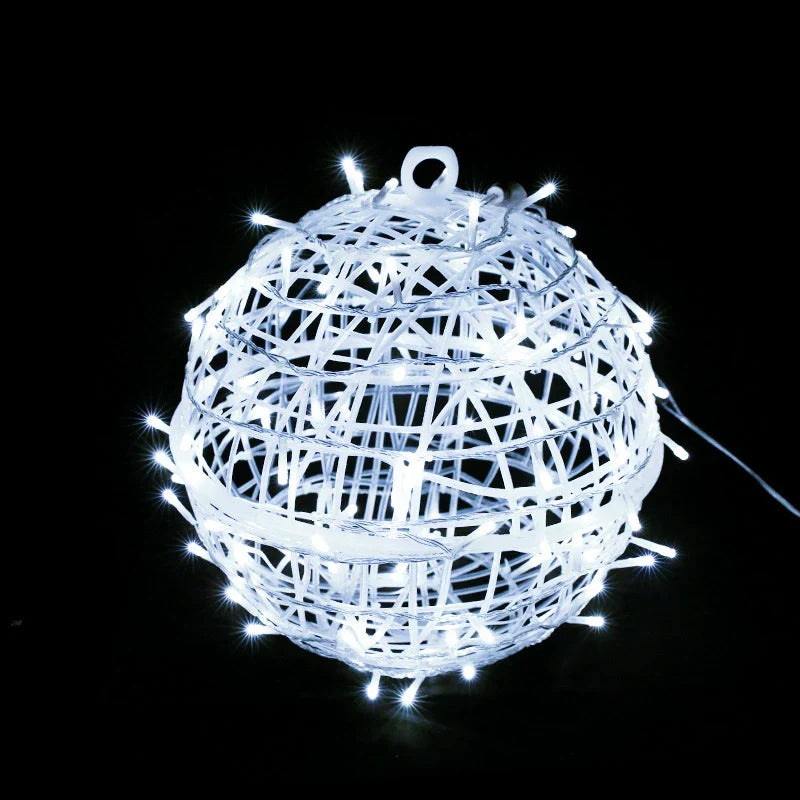 Modern Art Deco Waterproof PVC Hanging Ball Decoration LED Outdoor Pendant Light Outdoor Light For Garden | Kalsten