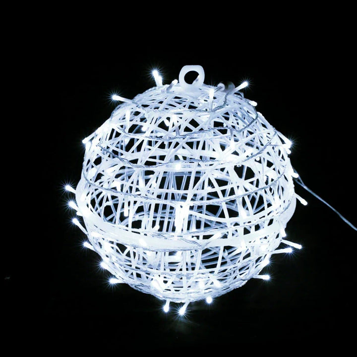 Modern Art Deco Waterproof PVC Hanging Ball Decoration LED Outdoor Pendant Light Outdoor Light For Garden | Kalsten
