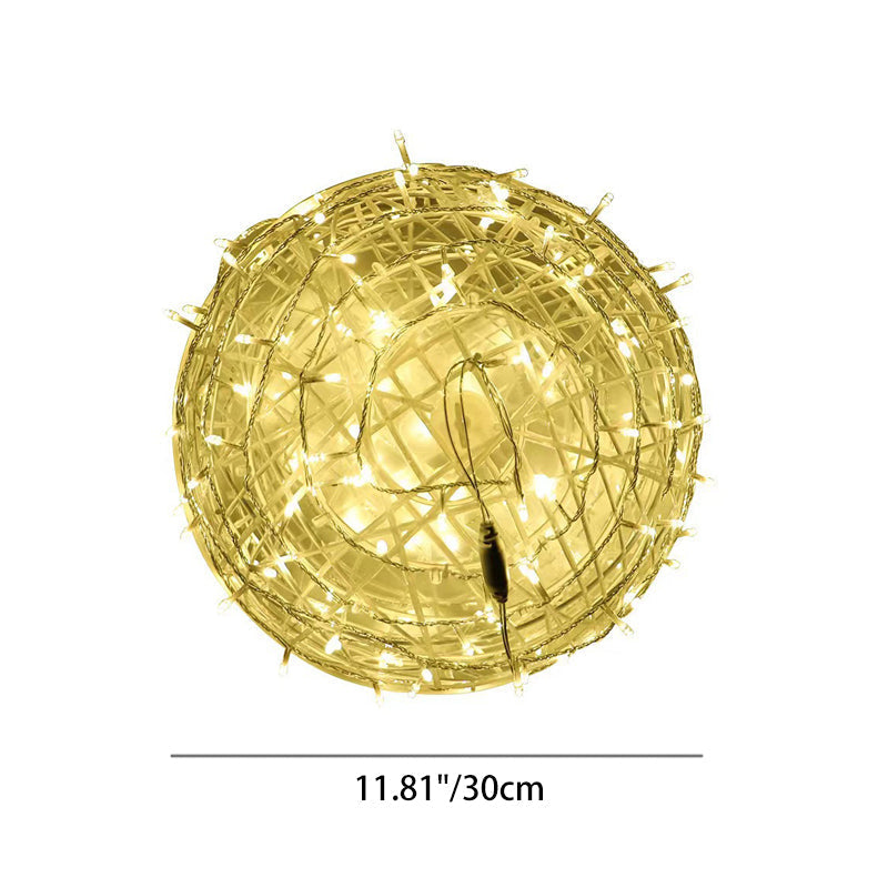 Modern Art Deco Waterproof PVC Hanging Ball Decoration LED Outdoor Pendant Light Outdoor Light For Garden | Kalsten