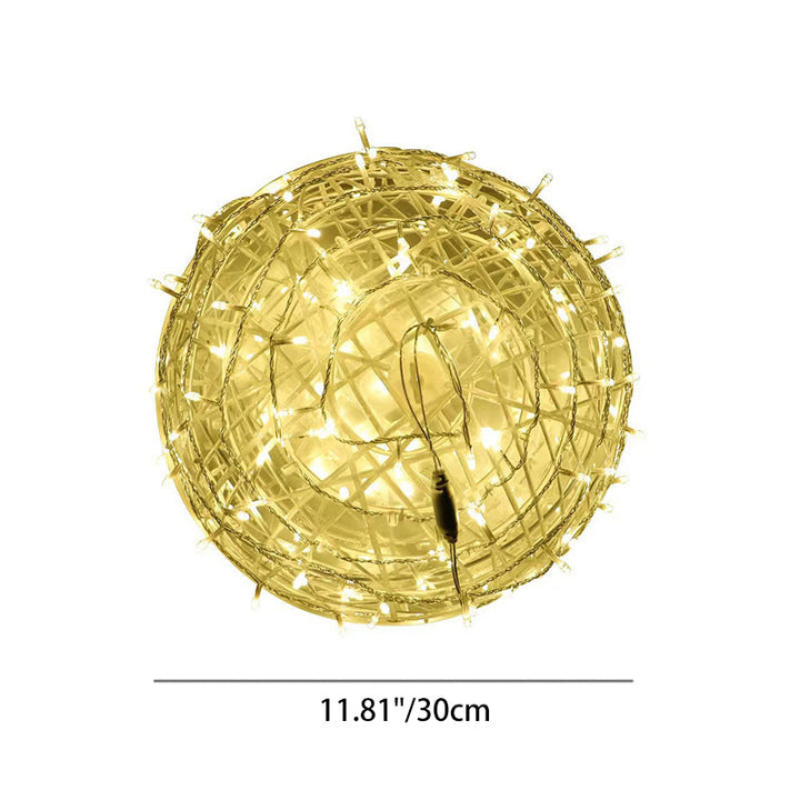 Modern Art Deco Waterproof PVC Hanging Ball Decoration LED Outdoor Pendant Light Outdoor Light For Garden | Kalsten