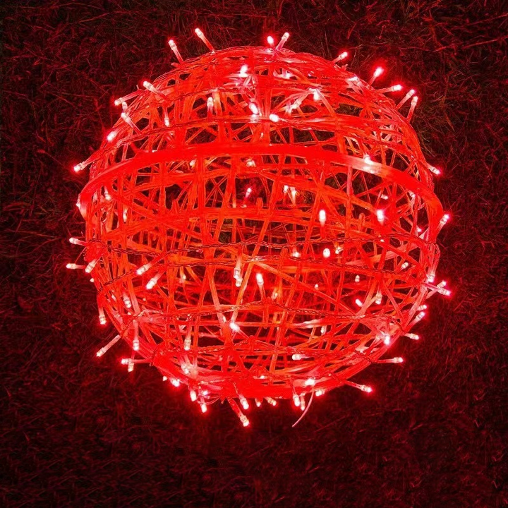 Modern Art Deco Waterproof PVC Hanging Ball Decoration LED Outdoor Pendant Light Outdoor Light For Garden | Kalsten