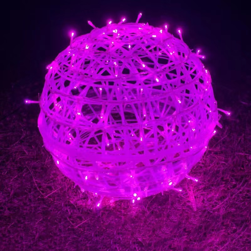 Modern Art Deco Waterproof PVC Hanging Ball Decoration LED Outdoor Pendant Light Outdoor Light For Garden | Kalsten