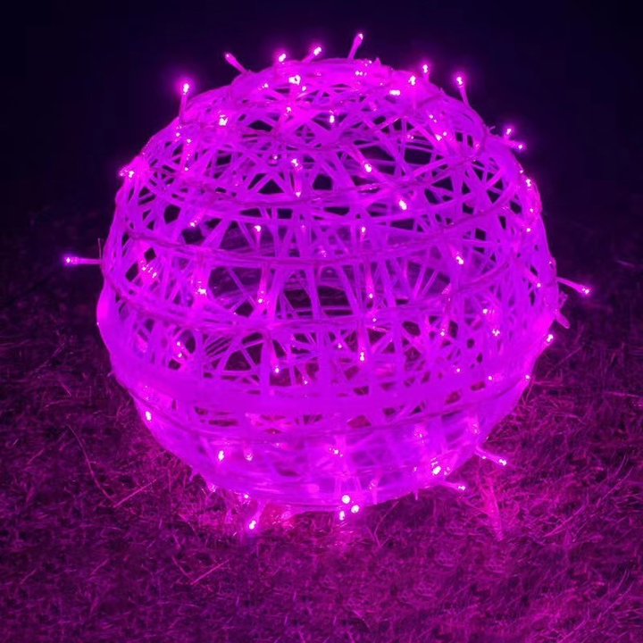 Modern Art Deco Waterproof PVC Hanging Ball Decoration LED Outdoor Pendant Light Outdoor Light For Garden | Kalsten