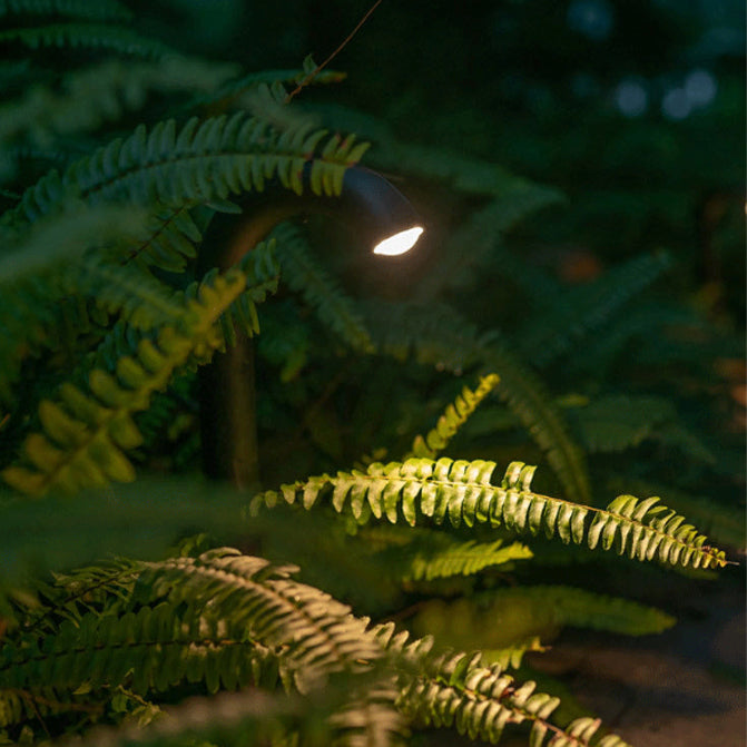 Contemporary Industrial Waterproof Aluminum Reinforced Glass Bent Tube LED Outdoor Light Landscape Lighting For Garden | Kalsten