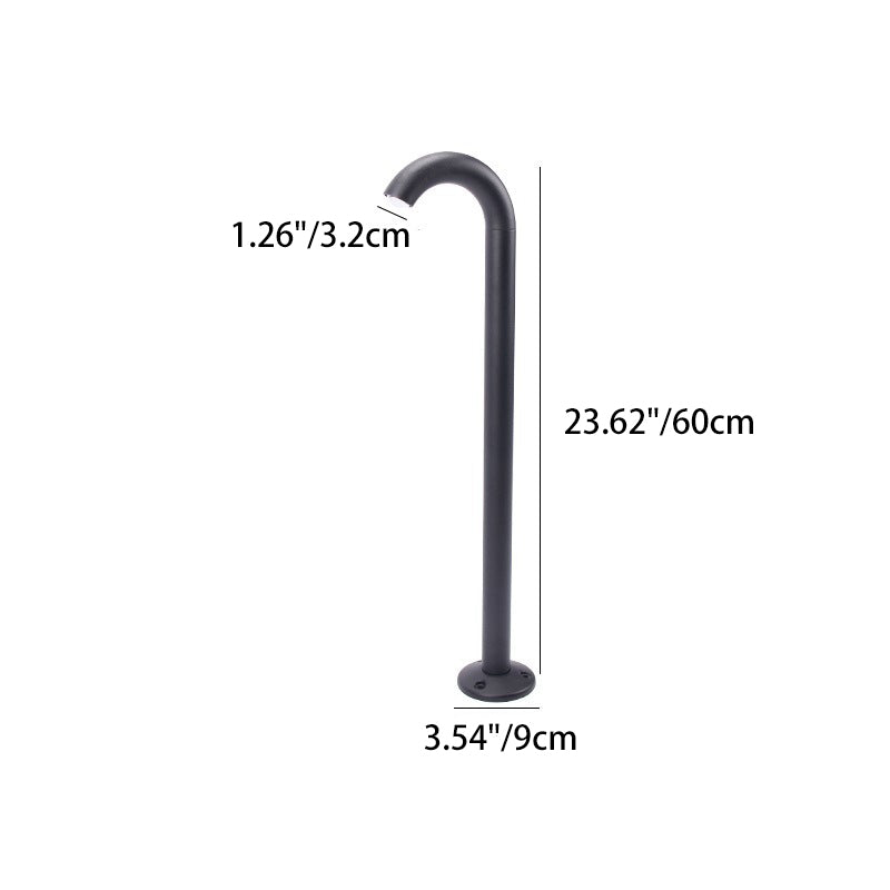 Contemporary Industrial Waterproof Aluminum Reinforced Glass Bent Tube LED Outdoor Light Landscape Lighting For Garden | Kalsten