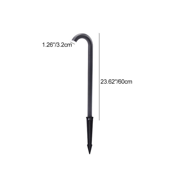 Contemporary Industrial Waterproof Aluminum Reinforced Glass Bent Tube LED Outdoor Light Landscape Lighting For Garden | Kalsten
