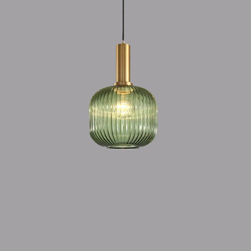 Pendant Light Glass Shade 12.6 in Adjustable Cord Dining Room Kitchen Island Modern Hanging Ceiling Fixture | Kalsten