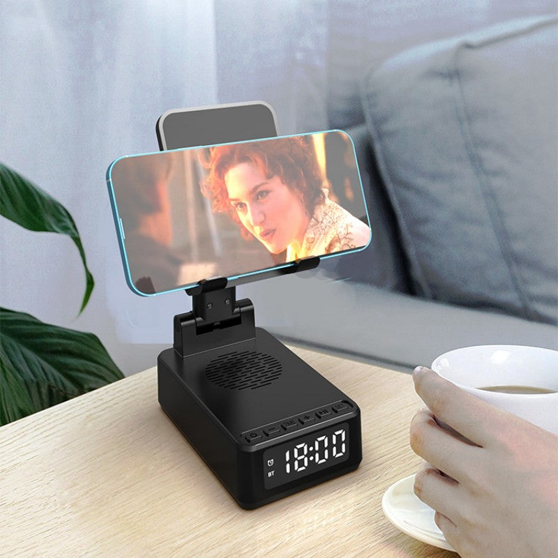 BowLift | Bluetooth Speaker Wireless Charging Foldable Rotating Phone Stand