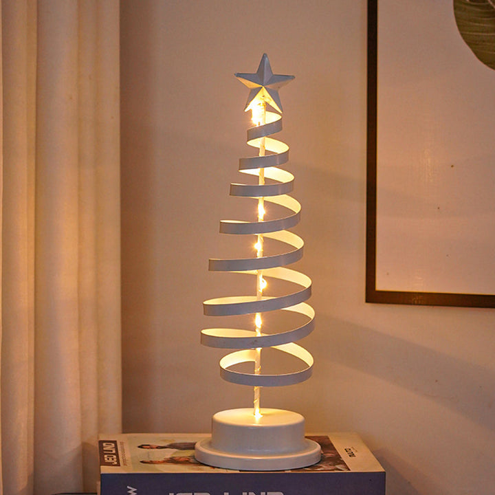 Table Lamp with LED Lights and Metal Tree | Kalsten