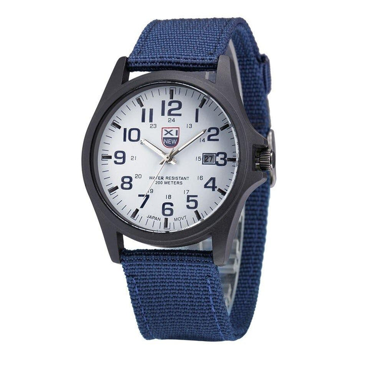 Tactical Men's Watch AdventureTime – Waterproof and Shock Resistant with LED | Kalsten