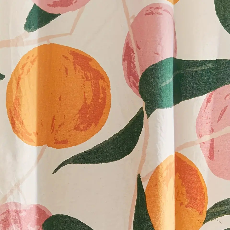 Elegant Flower Shower Curtain – Fresh Bathroom Make-over Kalsten
