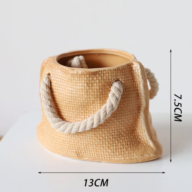 Bag shape plant pots | Kalsten