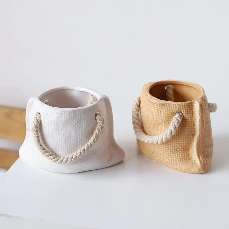 Bag shape plant pots | Kalsten