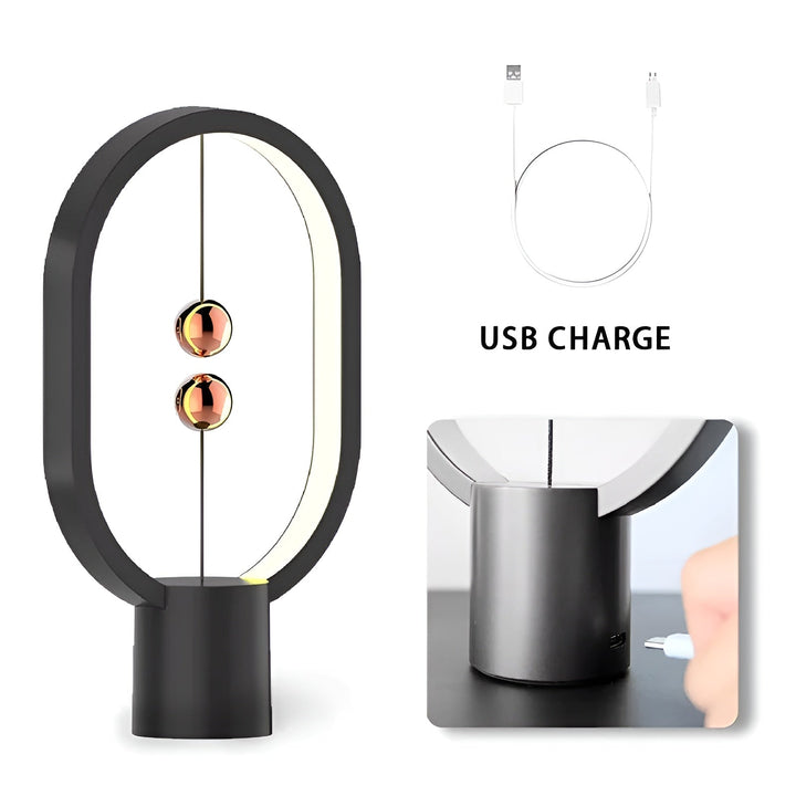 Elegant LED BalanceGlow Lamp – Refined Atmosphere & USB Charging Kalsten