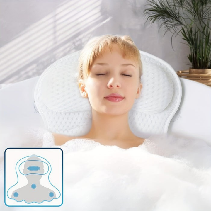Kalsten | Bath Pillow Ergonomic Mesh Spa Cushion