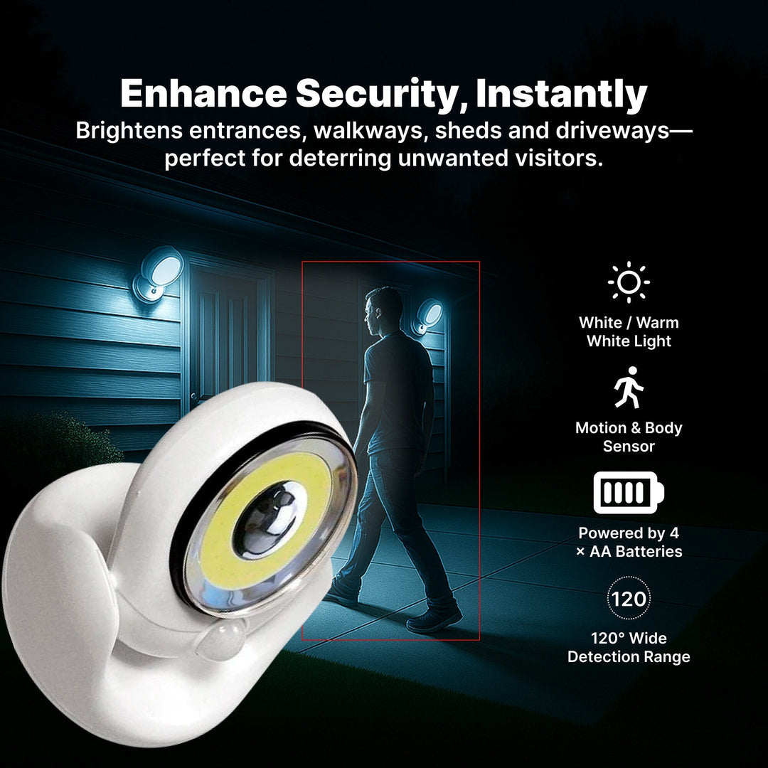 Motion Sensor Outdoor Security Light – 450lm