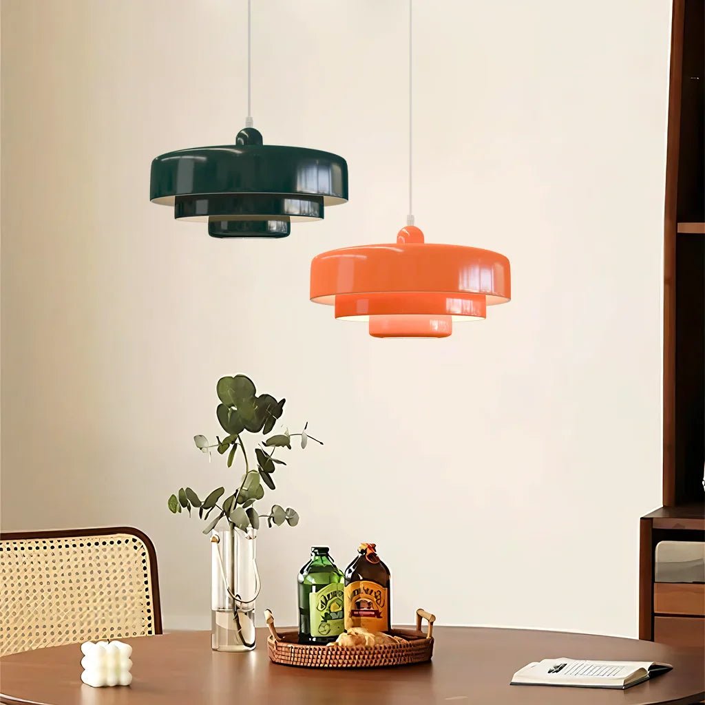 Kalsten | Elegant three-level pendant light in macaron colors