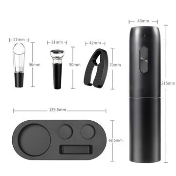 EasyPour | Improve Your Wine Experience (Incl. Wine Stopper, Wine Pourer, Foil Cutter) | Kalsten