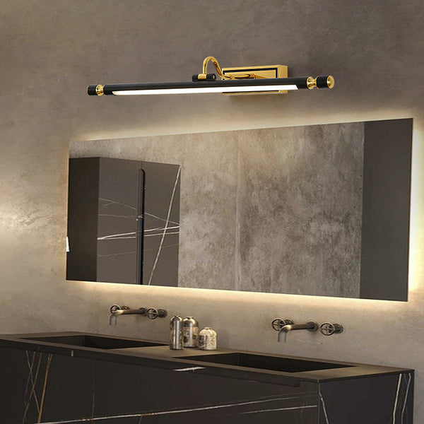 Luxury Black-Gold Mirror Lamp – LumoGold | Kalsten