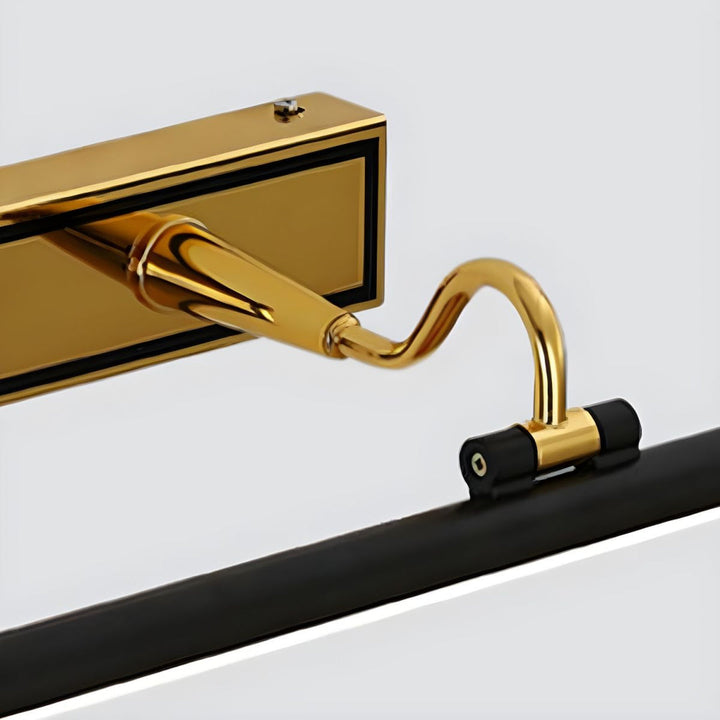 Luxury Black-Gold Mirror Lamp – LumoGold | Kalsten