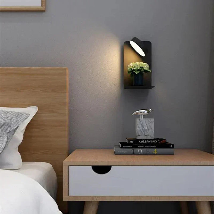 Night Lamp with Charger – 330° Rotatable LED Desk Light