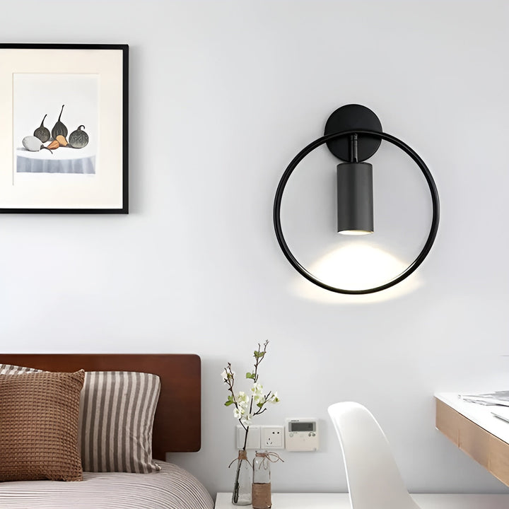 VivaLuxe Light - Modern LED Wall Lamp with Ring | Kalsten