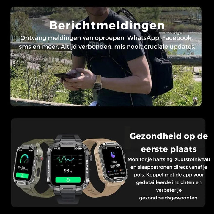 BlazeX Pro™ - The strongest smartwatch on the market! Suitable for IOS & Android! Kalsten