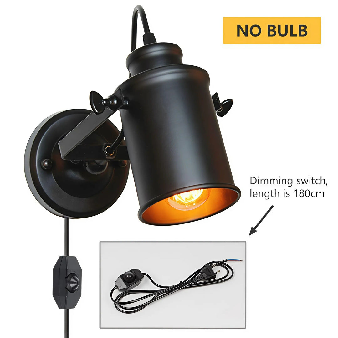 Vintage Industrial Wall Lamp | Kalsten