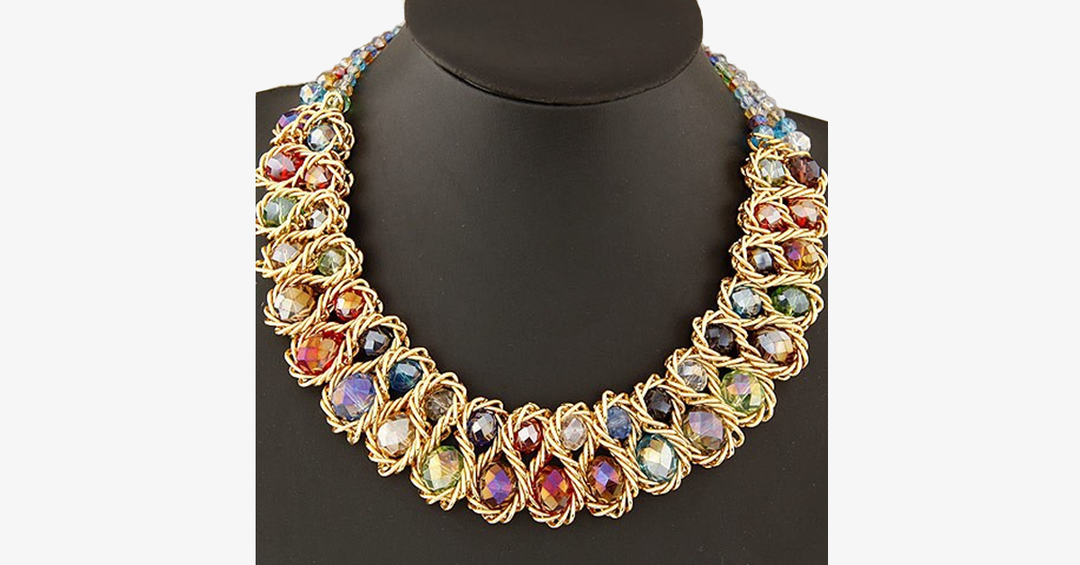 Kalsten | Large Choker Double Pearl Necklace – Must-Have jewelry piece with elegant and unique design