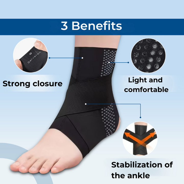 Kalsten | Ankle Support Brace | Lightweight, Comfortable & Designed for Athletes in Sports Shoes