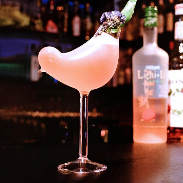 Bird Shaped Cocktail Glass | Kalsten
