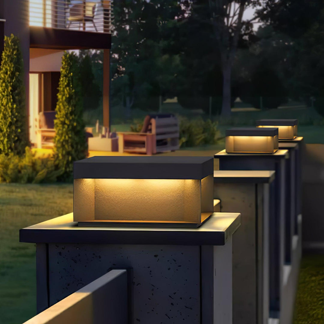 Black Box Outdoor Post Light | Kalsten