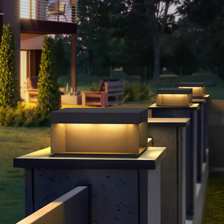 Black Box Outdoor Post Light | Kalsten