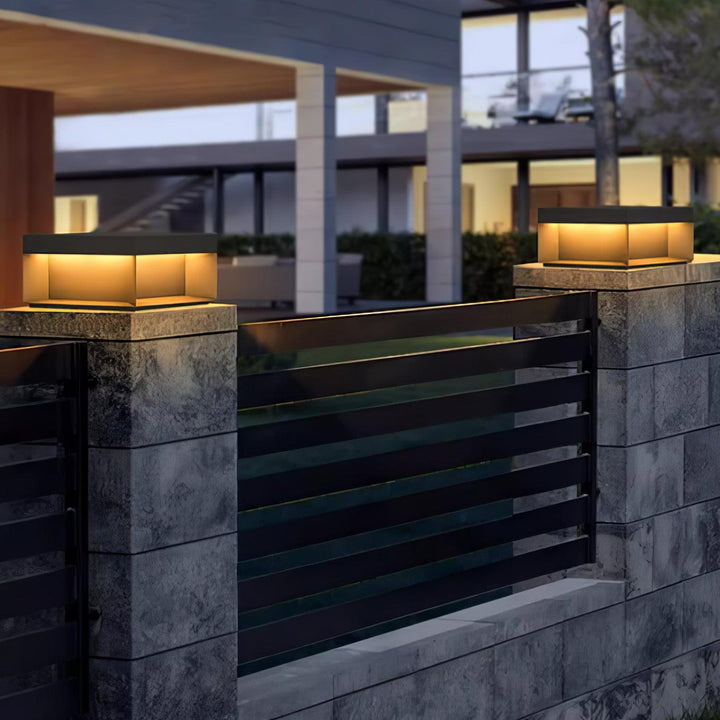 Black Box Outdoor Post Light | Kalsten