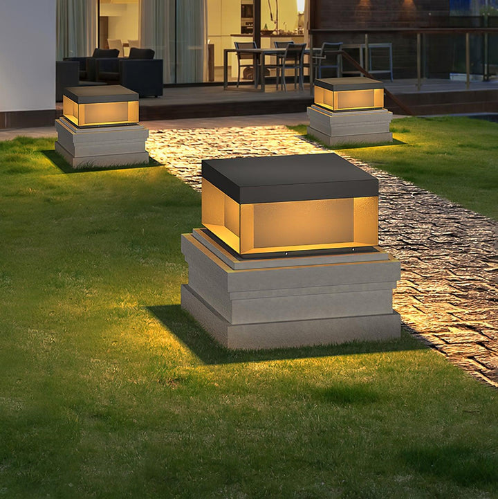 Black Box Outdoor Post Light | Kalsten