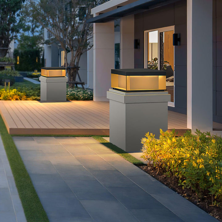 Black Box Outdoor Post Light | Kalsten
