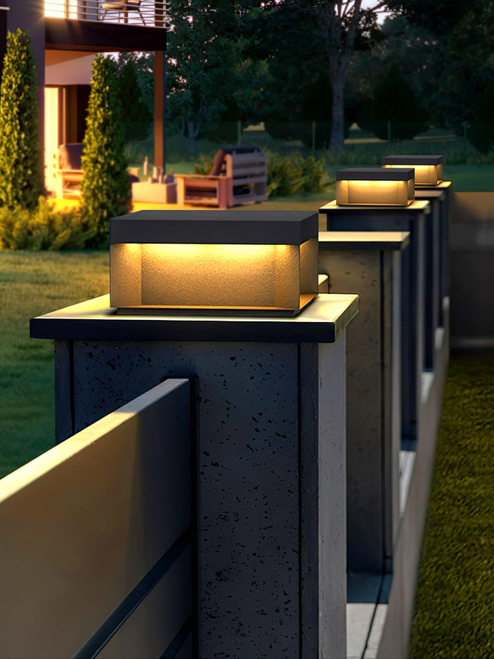 Black Box Outdoor Post Light | Kalsten