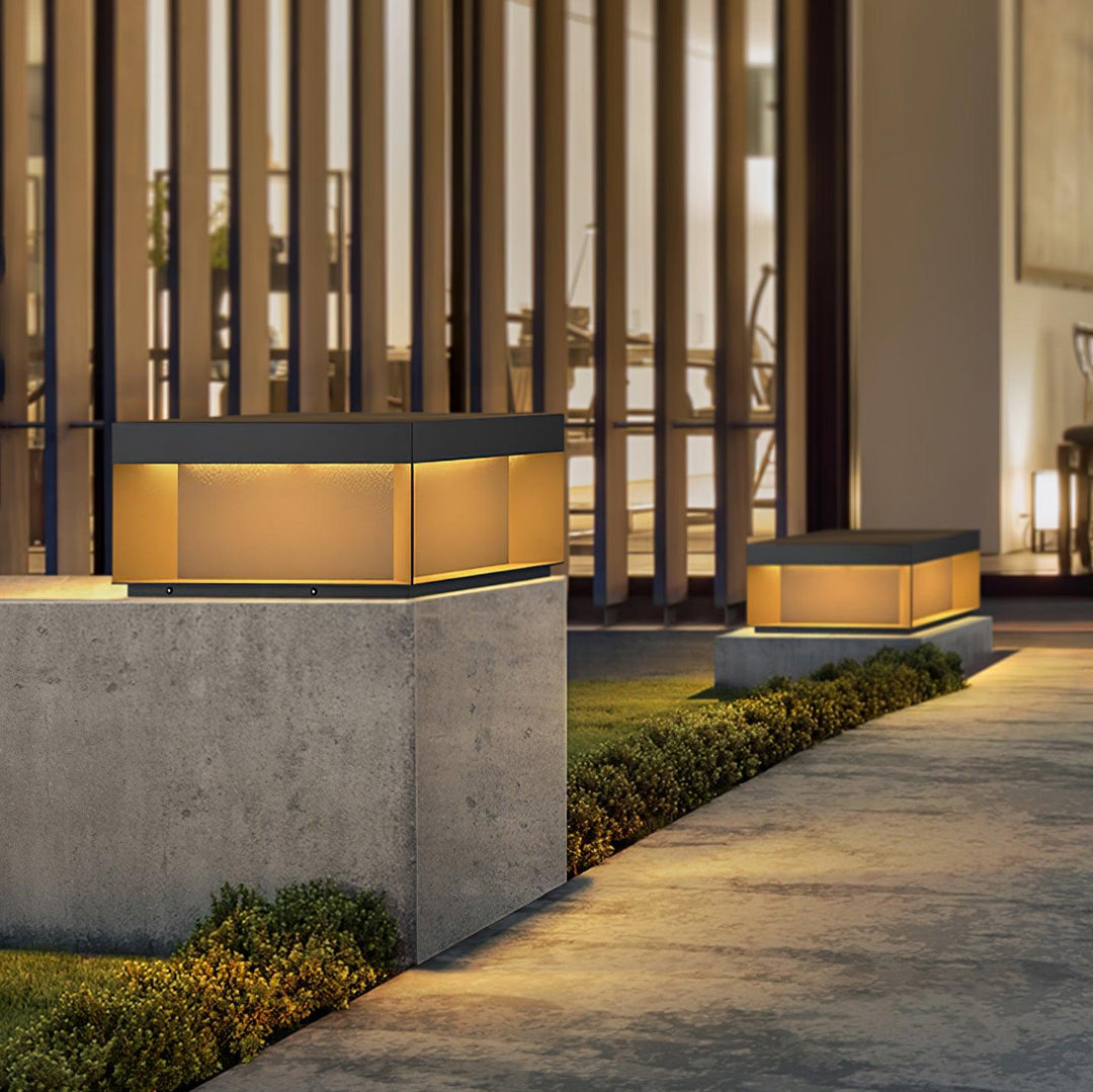Black Box Outdoor Post Light | Kalsten