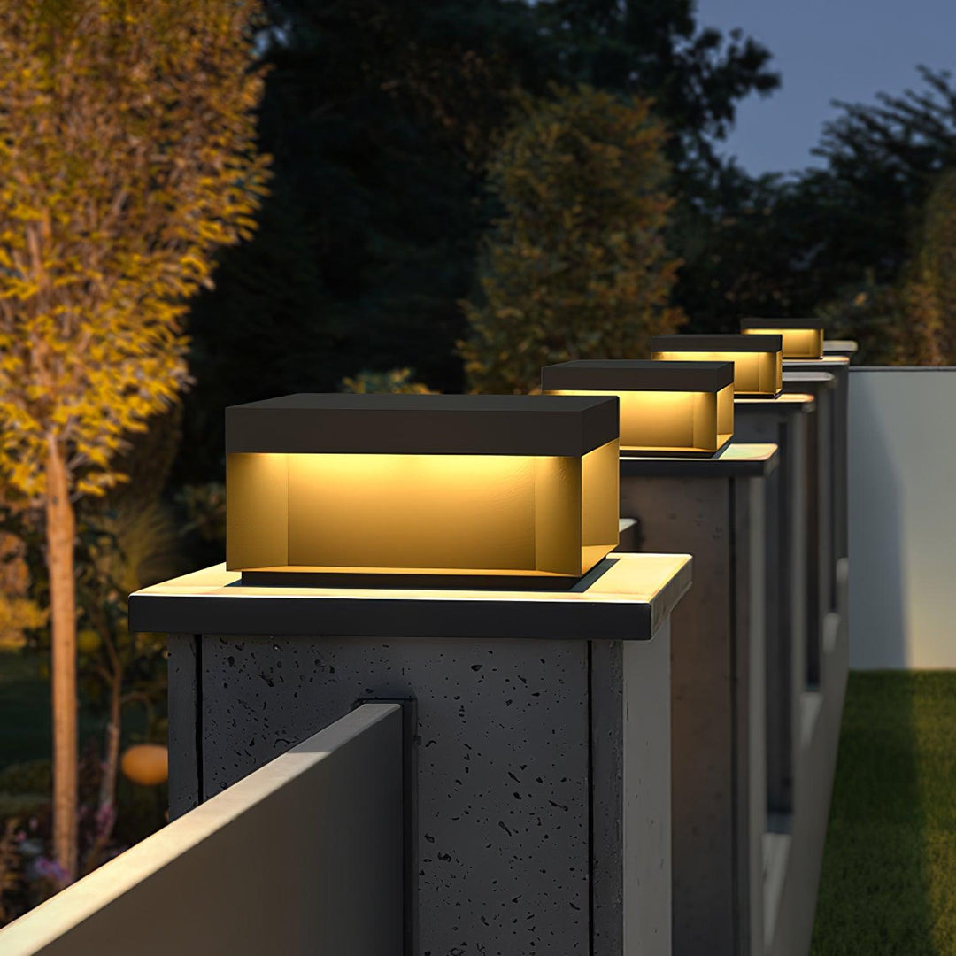 Black Box Outdoor Post Light | Kalsten