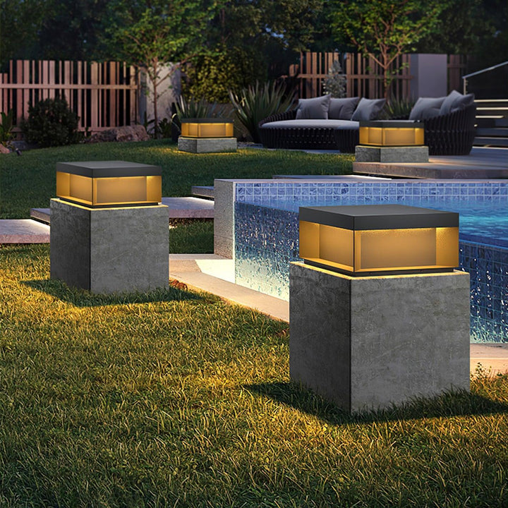 Black Box Outdoor Post Light | Kalsten