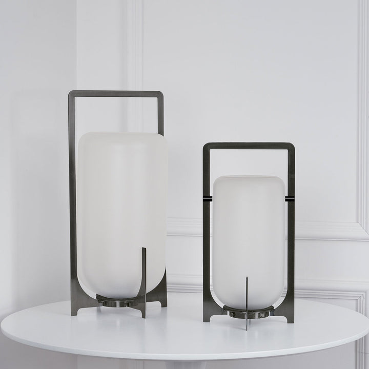 Black Twilight Lantern Table Lamp | Kalsten