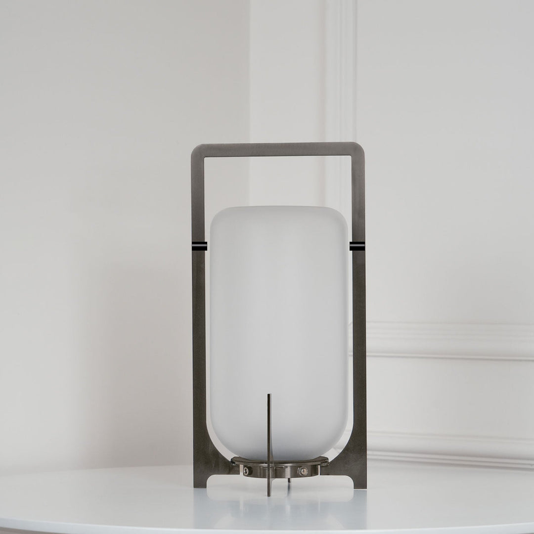Black Twilight Lantern Table Lamp | Kalsten