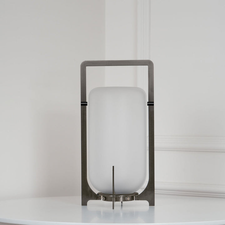 Black Twilight Lantern Table Lamp | Kalsten