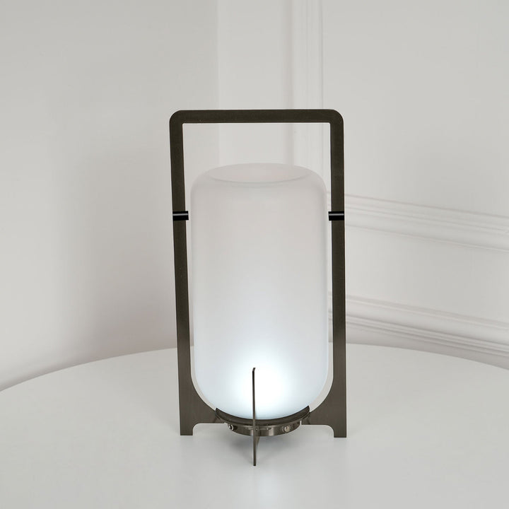 Black Twilight Lantern Table Lamp | Kalsten