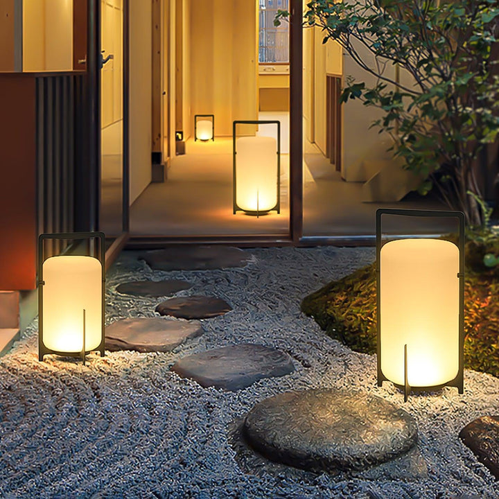 Black Twilight Lantern Table Lamp | Kalsten