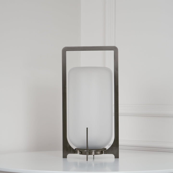 Black Twilight Lantern Table Lamp | Kalsten