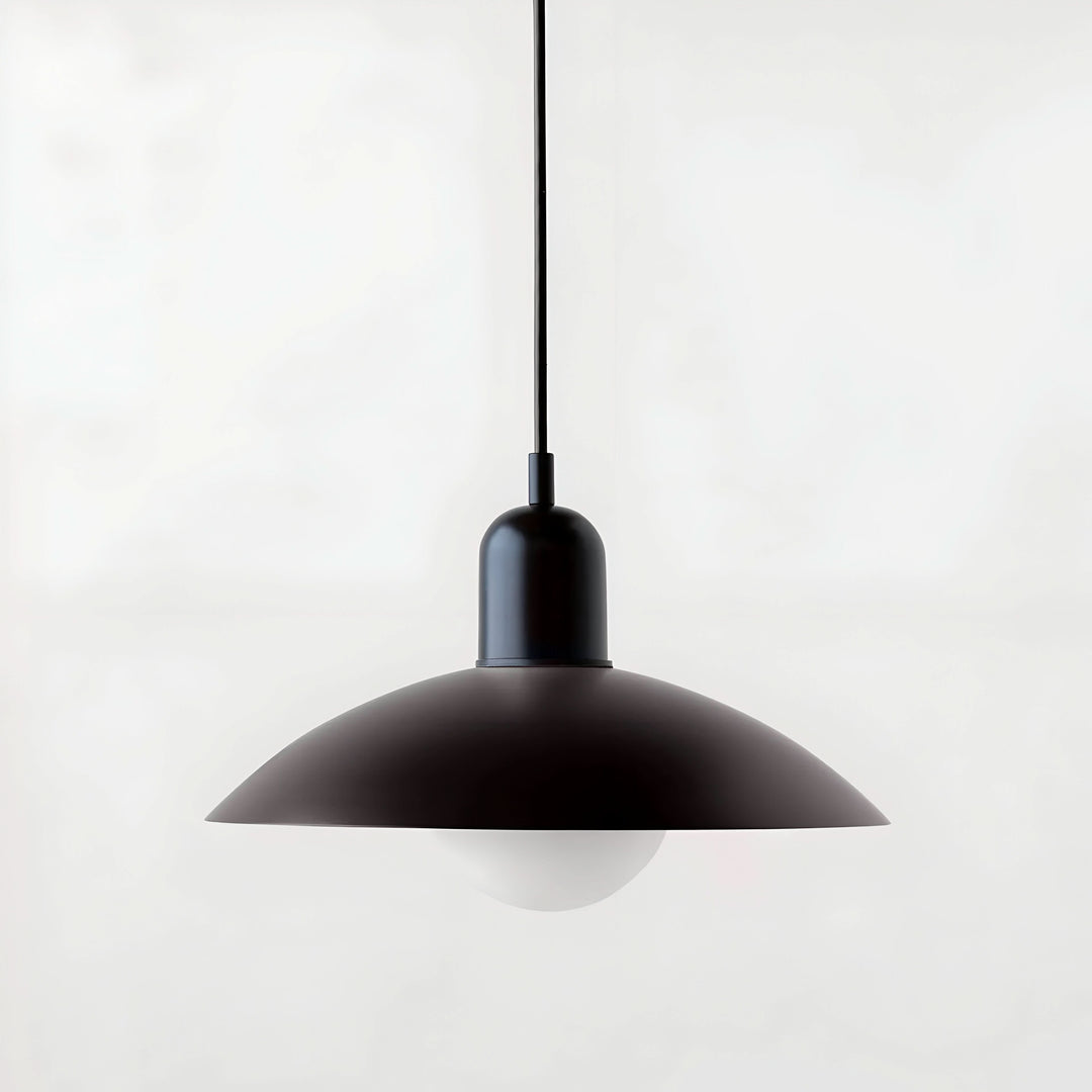 Kalsten | Modern Macaron Bauhaus Pendant Light – Iron Shade