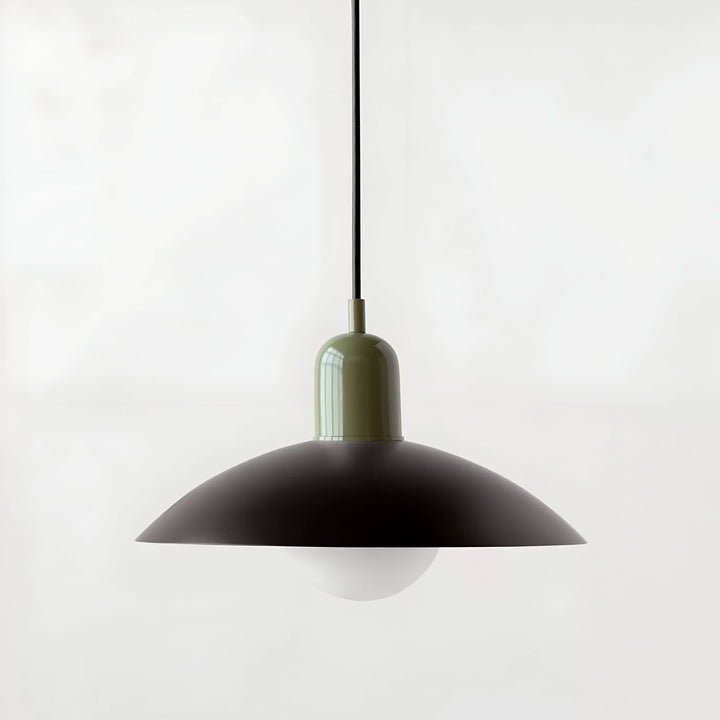 Kalsten | Modern Macaron Bauhaus Pendant Light – Iron Shade