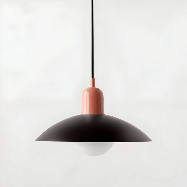 Kalsten | Modern Macaron Bauhaus Pendant Light – Iron Shade