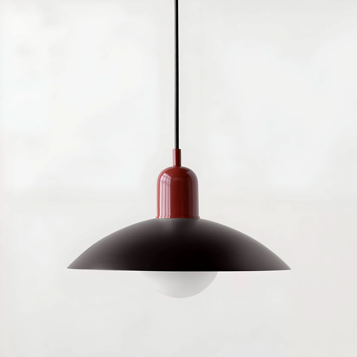 Kalsten | Modern Macaron Bauhaus Pendant Light – Iron Shade